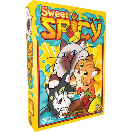 Sweet & Spicy - Card Game – the New & Even More Accessible Version of Spicy  a Bluff Card Game - for 2 to 6 Players  Age 8+  15 Min