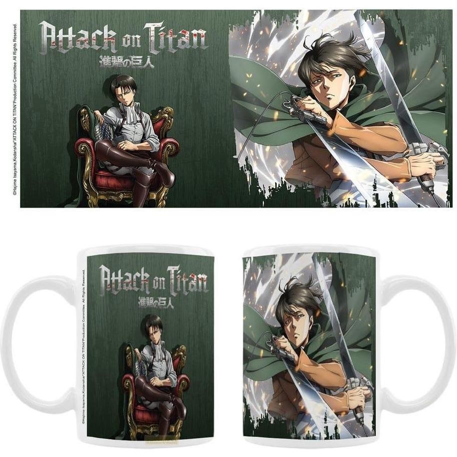 Sakami Attack on Titan Keramiktasse Levi, Tazza