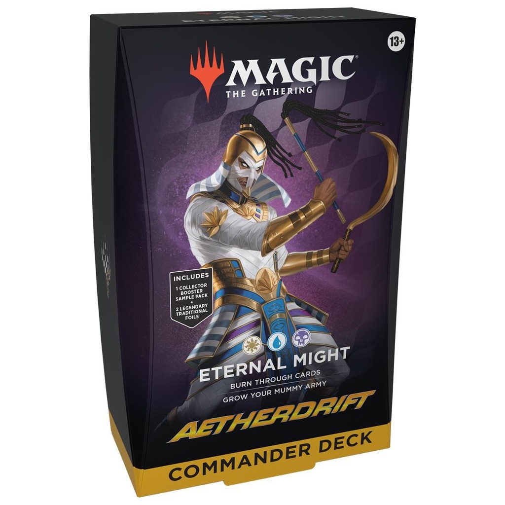 Wizards of the Coast - Magic: the Gathering MTG TCG: Aetherdrift Commander Deck - Eternal Might