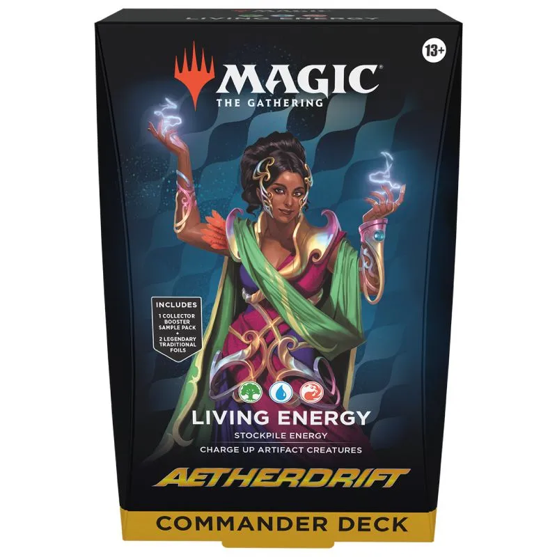 Wizards of the Coast - Magic: the Gathering MTG TCG: Aetherdrift Commander Deck - Living Energy