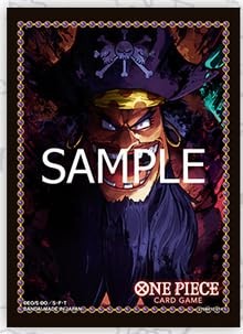 One Piece Card Game Protective Sleeves - Official Sleeve Limited Edition Vol.3 - Black Beard - 70ct Sleeves