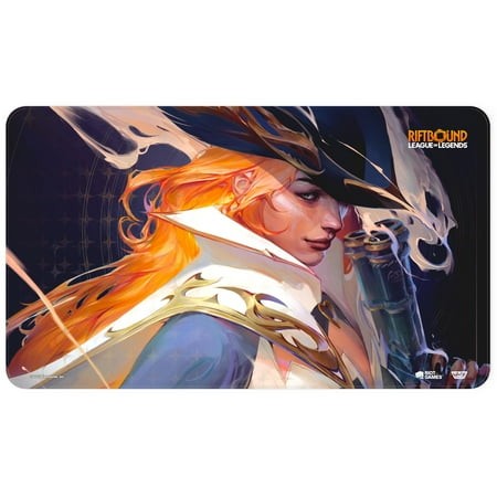 Riftbound: League of Legends: Playmat - Miss Fortune - 24x14  Neoprene Mat  Origins Trading Card Game Accessory  Champion Character Art  Collectible