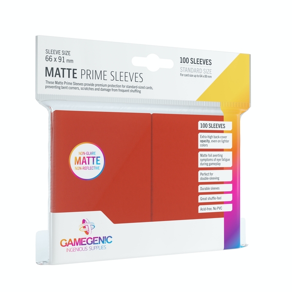 Gamegenic Matte Prime Red