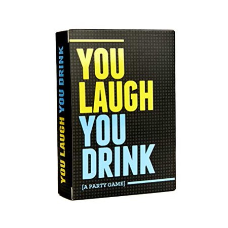 You Laugh You Drink by DSS Games [Adult Drinking Game for Game Night  Pregames  Parties | Gift Idea for Friends | Ages 21 and up]