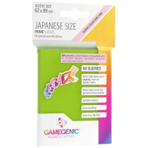 Prime Japanese Sized Sleeves Lime (60 Ct.)