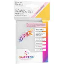 Gamegenic Prime Japanese Sized Sleeves White - 60 Sleeves