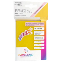 Prime Japanese Sized Sleeves Yellow (60 Ct.)