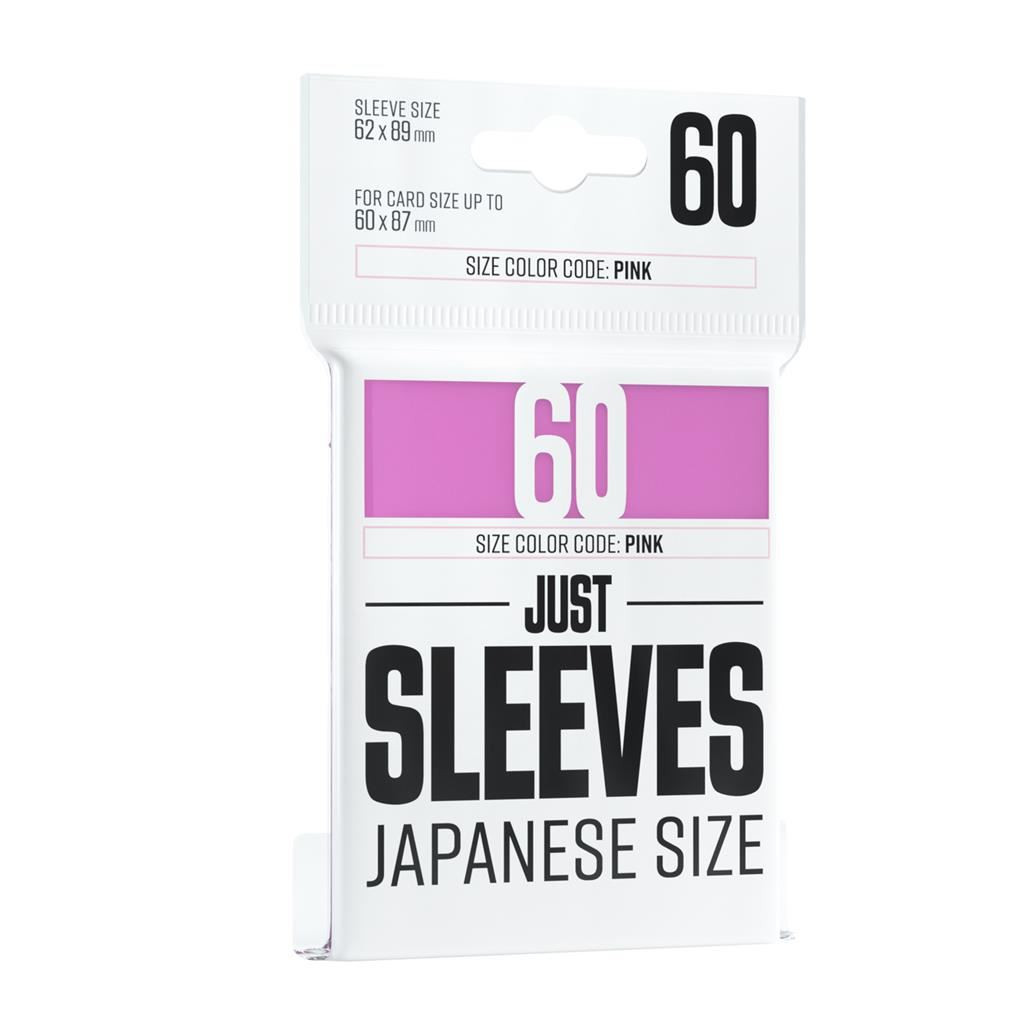 Just Sleeves: Japanese Size Pink (60)