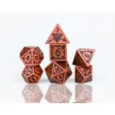 Serius Dice illusory metal copper dice set