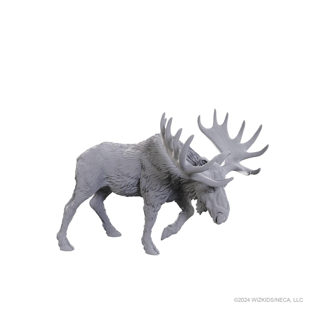 WizKids Deep Cuts   Unpainted Miniatures   Tabletop RPG Accessory   Wave 25 (Bull Moose)