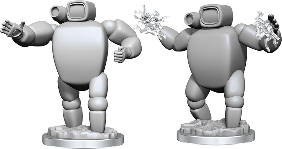 WizKids Starfinder Deep Cuts: Hugbot Incapacitators Pathfinder Miniatures