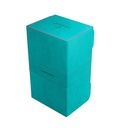 Gamegenic   Stronghold Deck Pod 200+ XL - Teal/Pink   Trading Card Game Accessory [delete]