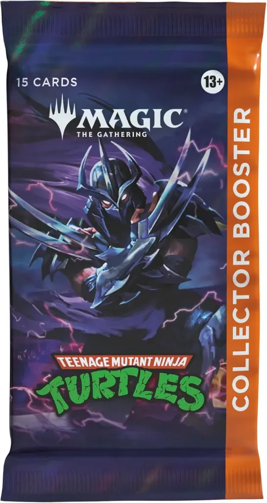 Teenage mutant ninja turtle collector booster