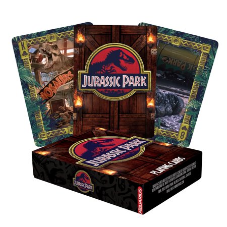 AQUARIUS Jurassic Park Playing Cards