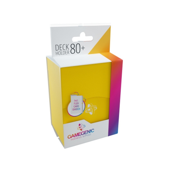 Gamegenic 80-Card Deck Holder Yellow [delete]