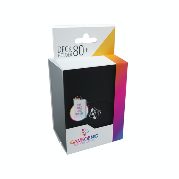Game Genic GG2521 Deck Holder 80 Plus Deck Box  Black