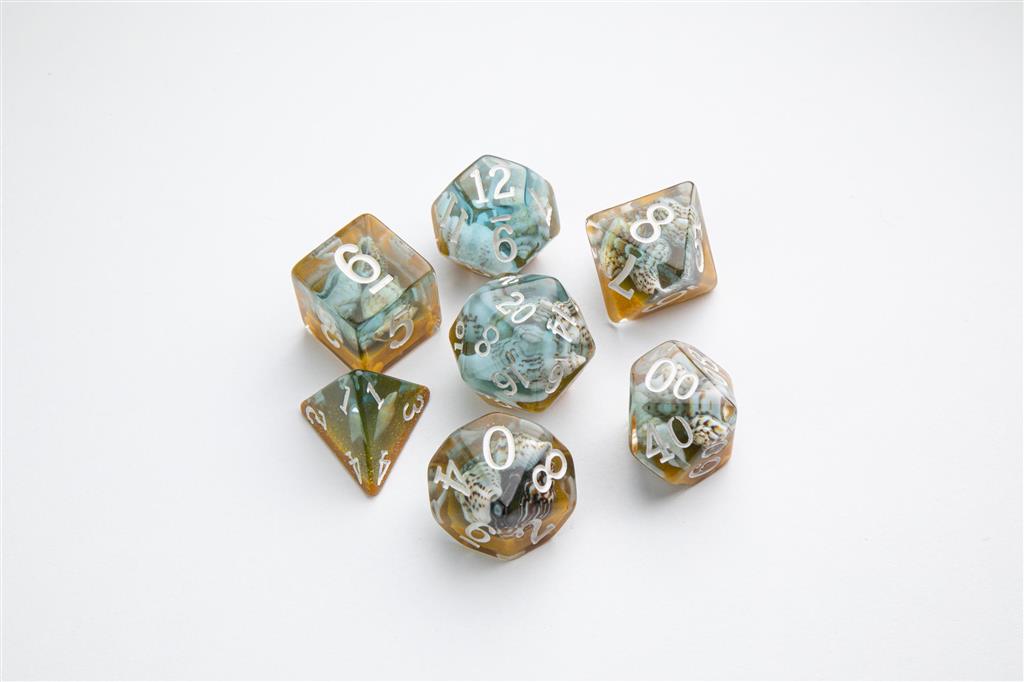 [BF-89554] Gamegenic - Embraced Series - Summer Time - RPG Dice Set (7pcs)