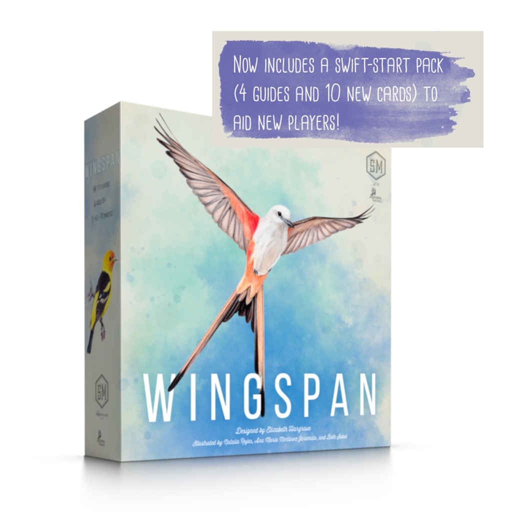 Stonemaier Games Stm910 Wingspan Engine- Engelstalig Building Game for 1-5 Players