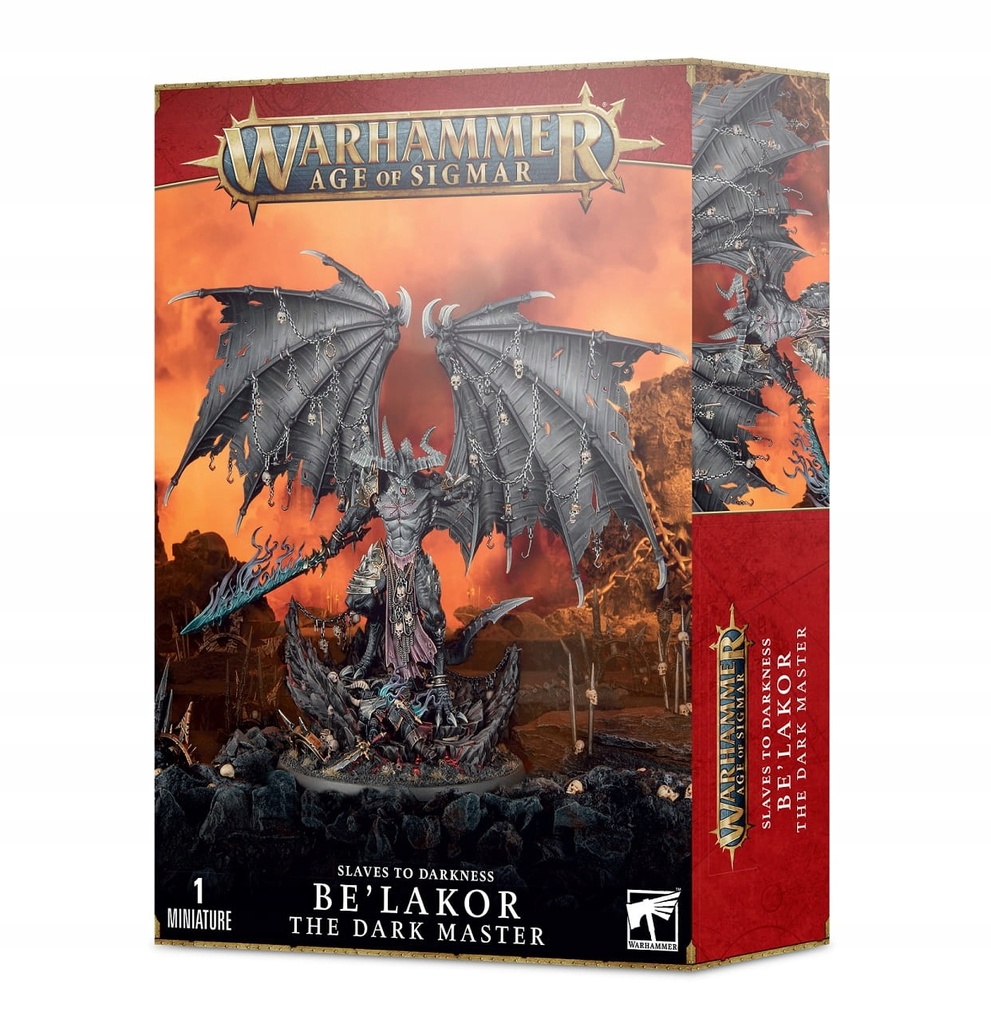 Games Workshop GW9719 Warhammer Age of Sigmar: Slaves to Darkness: BeLakor the Dark Master