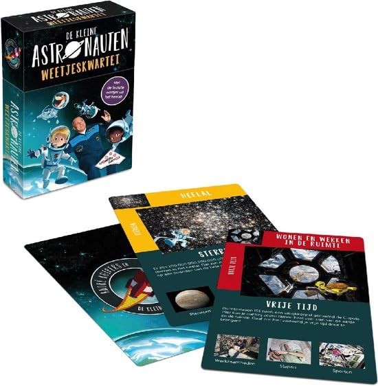 Astronauten weetjes kwartet 6+