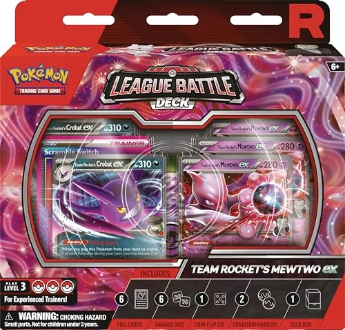 Pokémon Pokemon Tcg: Team Rocket's Mewtwo Ex League Battle Deck - 60 Cards