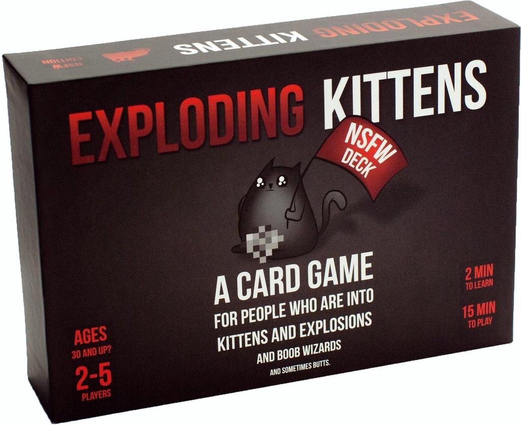 Exploding Kittens – NSFW Edition (volwassenen)