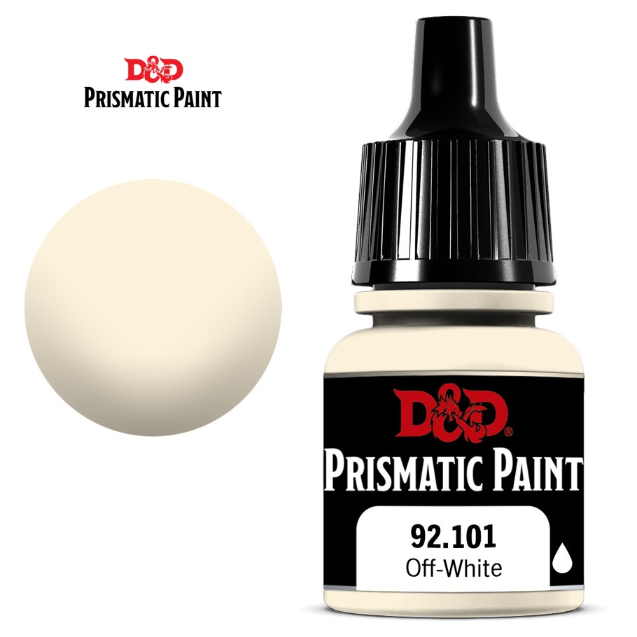 WizKids/NECA D&D Prismatic Paint: Off White