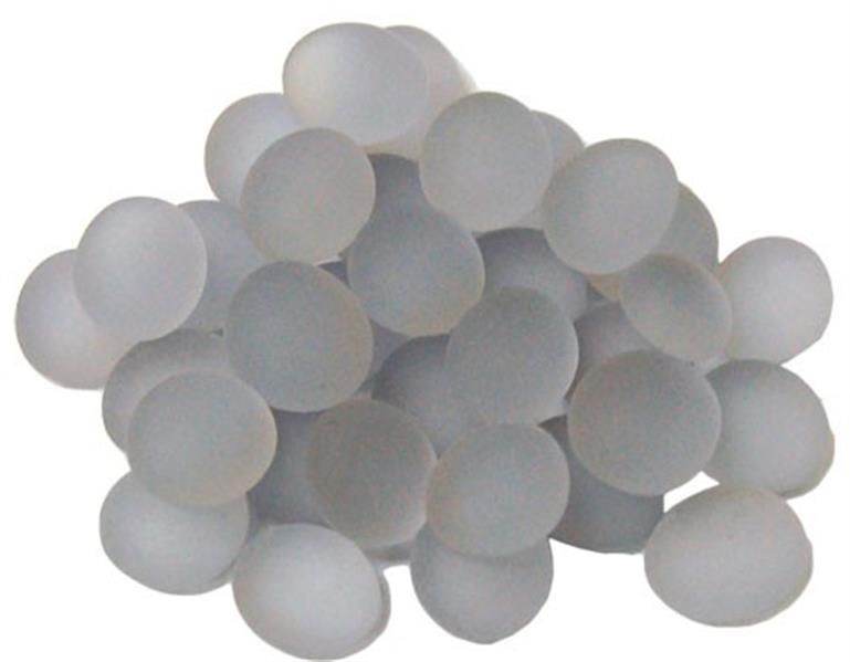 Chessex Manufacturing GlassStonesTube - Crystal Lilac Frosted, Board Gaming Stone - 40 Piece