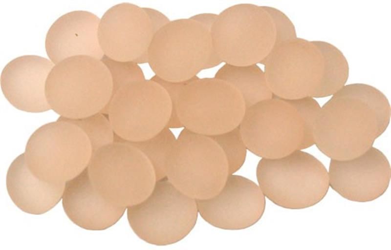 Chessex Manufacturing GlassStonesTube - Crystal Pink Frosted, Board Gaming Stone - 40 Piece