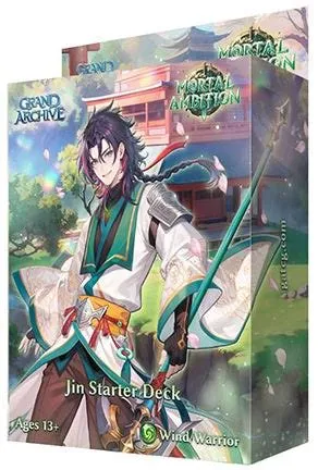 Grand archive Jin Starter Deck wind/Warrior