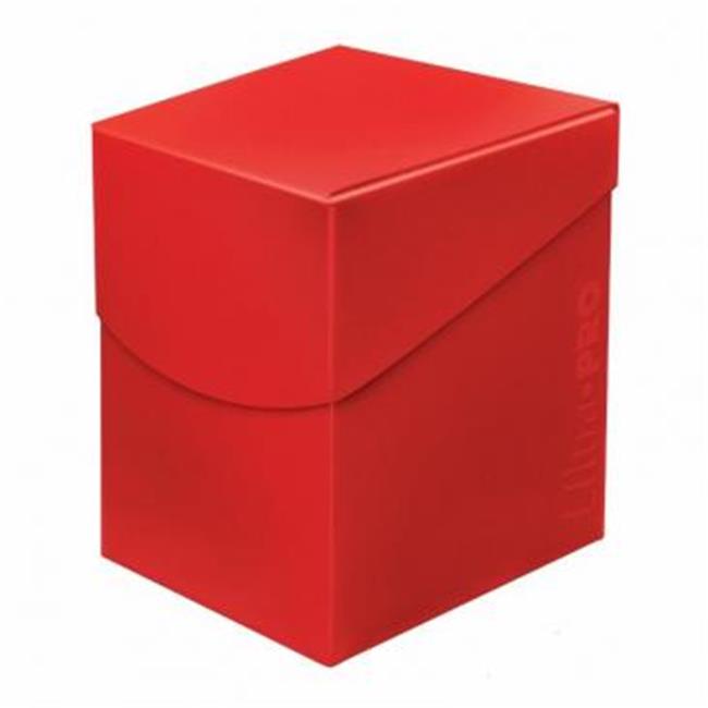 Ultra Pro 85686 Eclipse Pro 100+ Deck Box Apple Red [delete]