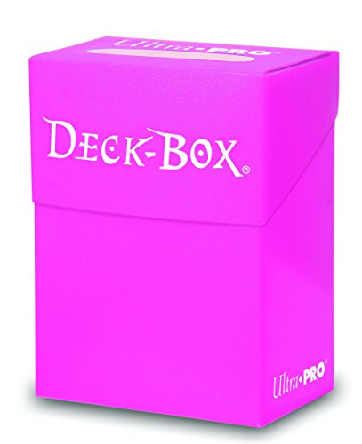 ULP84226 Deck Protector Deck Box, Solid Bright Pink
