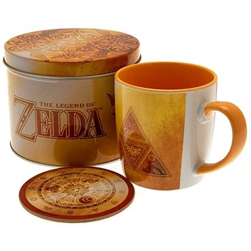 Pyramid International Legend of Zelda Gift Set with Mug and Coaster in Reusable Gift Tin - Official Merchandise