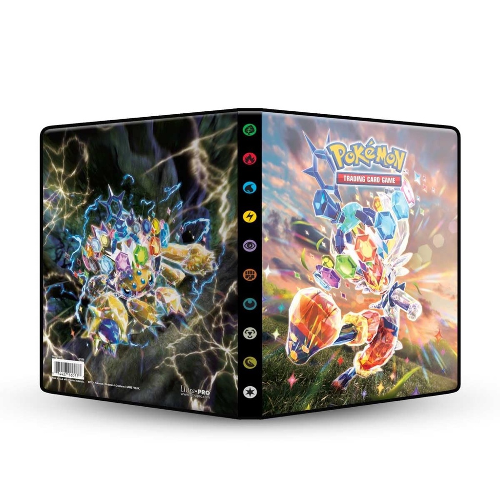 Pokemon Scarlet & Violet 7 Stellar Crown 4-Pocket Portfolio