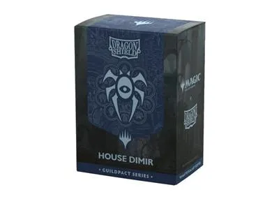 Dragon Shield Standard size License Sleeves - Magic: The Gathering House Dimir (100 Sleeves)