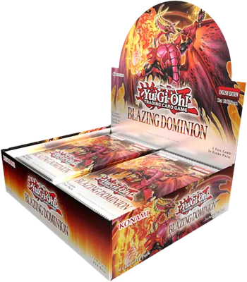 YGO - Blazing Dominion Booster Display (24 Packs) - EN