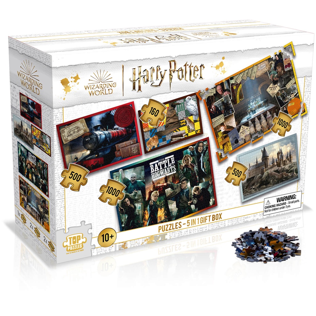 Harry Potter 5in1 Jigsaw Puzzle Pack