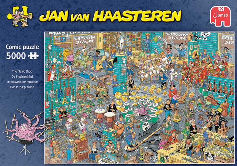 The Music Shop 5000-Piece Puzzle