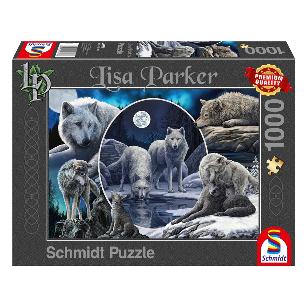 Magnificant Wolves: Schmidt Premium Collection Lisa Parker Jigsaw Puzzle 1000