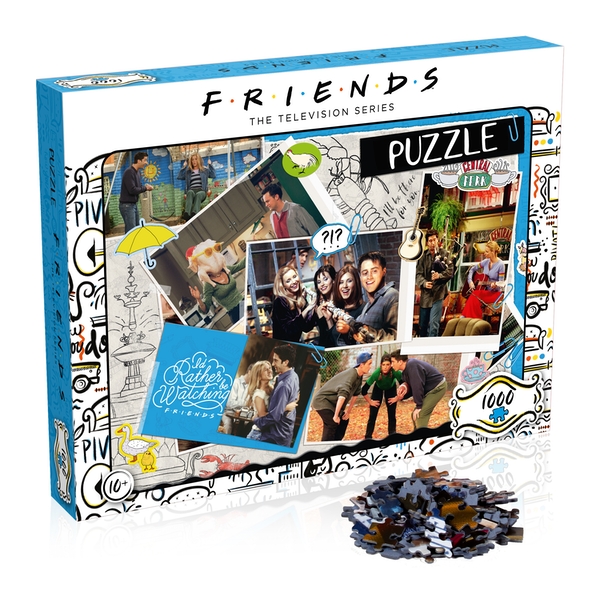 1000 Pc Friends Scrapbook Jigsaw Puzzle