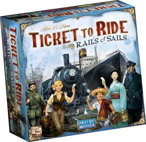 Ticket to Ride: Rails & Sails – bordspel