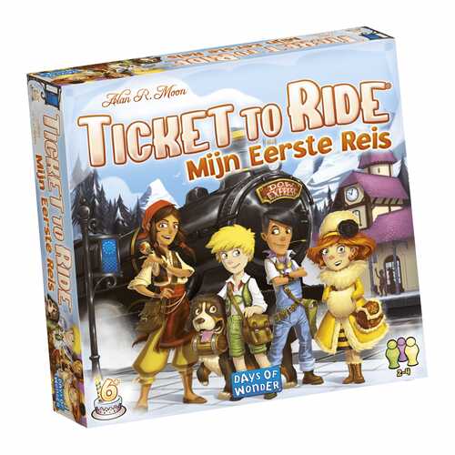 Ticket to Ride: Mijn Eerste Reis – kinderspel