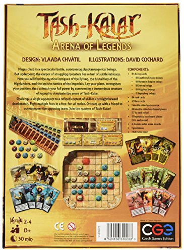 Tash-Kalar: Arena of Legends Board Game - English