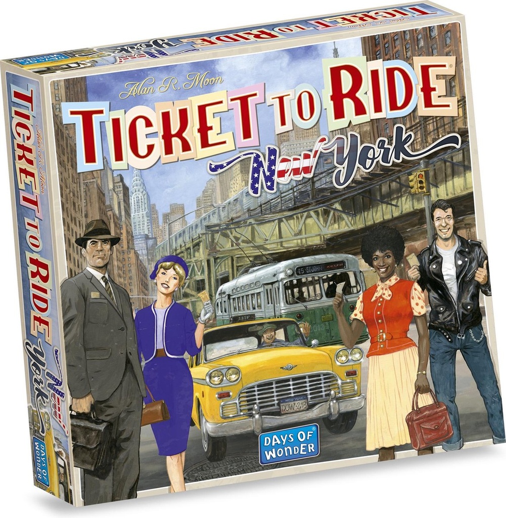 Ticket to Ride: New York – compacte versie