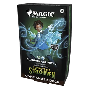 Commander: Secrets of Strixhaven: "Quandrix Unlimited" Commander Deck