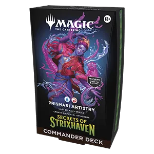 Commander: Secrets of Strixhaven: "Prismari Artistry" Commander Deck