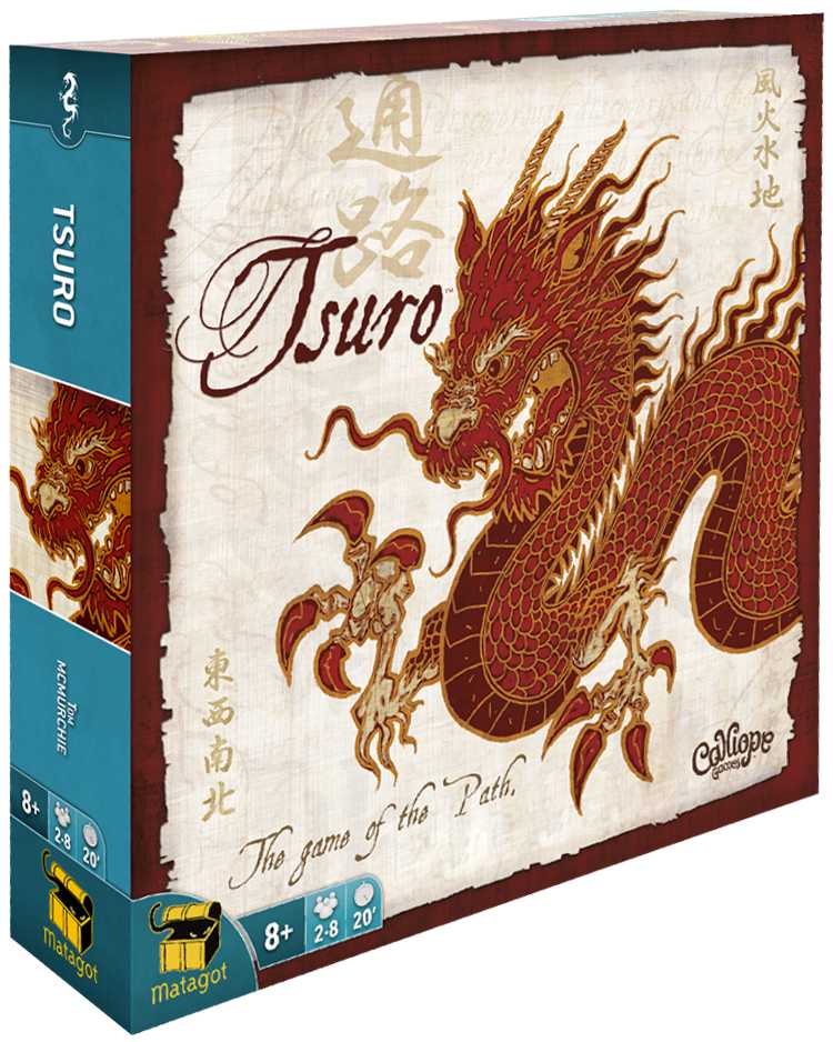 Tsuro – tegellegspel [black friday]