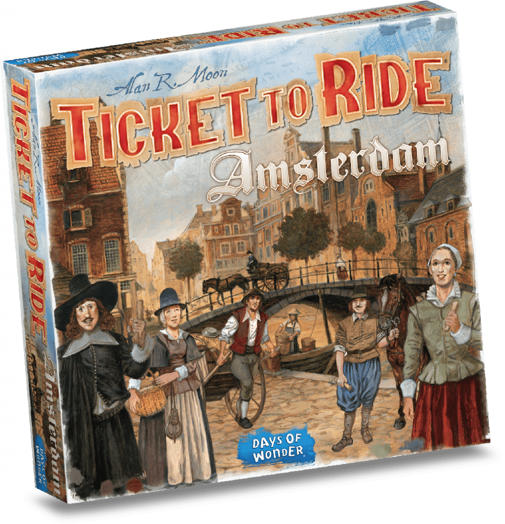 Ticket to Ride: Amsterdam – compacte versie