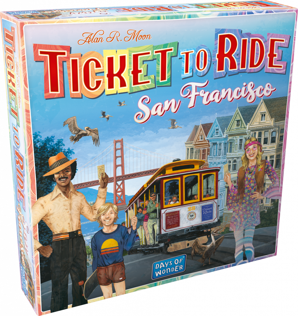 Ticket to Ride: San Francisco – compacte versie