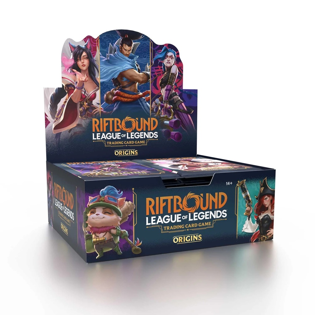 [123496] Riftbound: League of Legends TCG - Set One: Origins Booster Display (24 packs) - EN